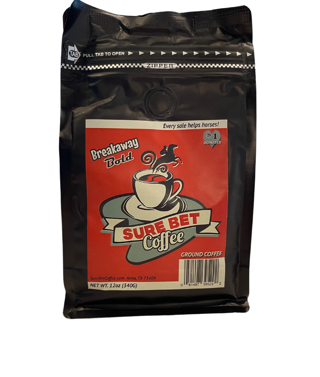 BREAKAWAY BOLD Dark Ground Coffee: 12oz. bag