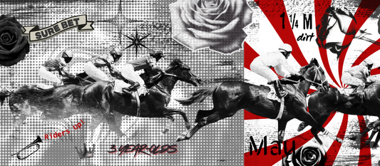 Derby Collage Mug (15 oz. Ceramic)